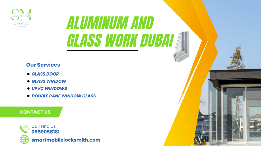 Aluminum and Glass Work Dubai