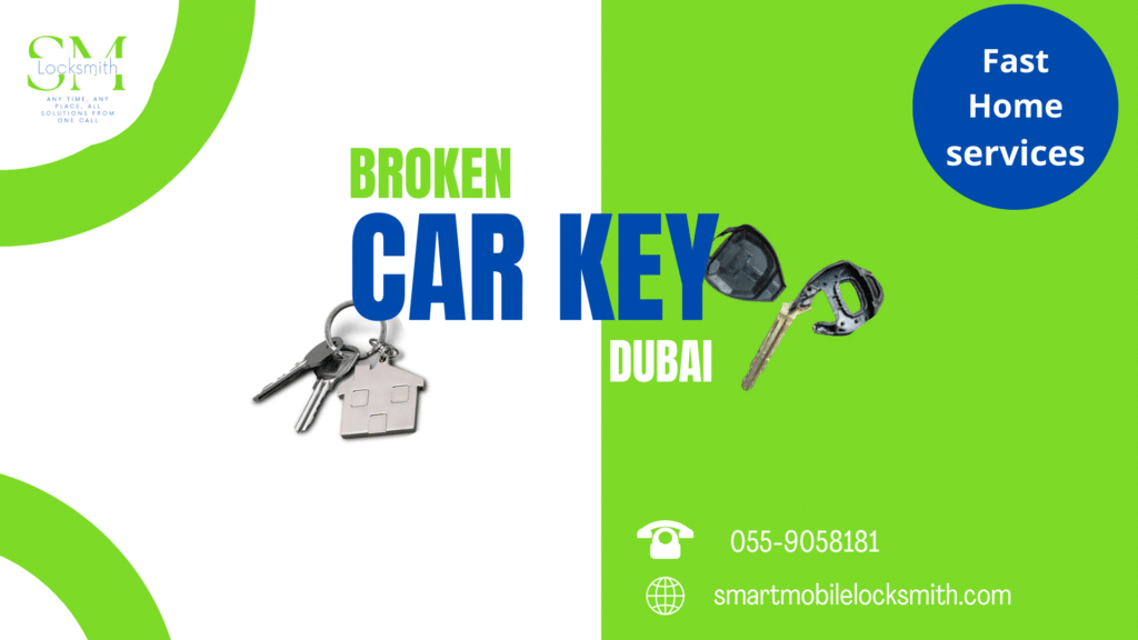 Broken Car Key Dubai - 0559058181 - SML
