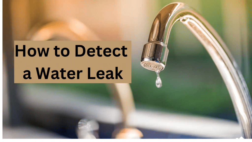 How to Detect a Water Leak: A Step-by-Step Guide