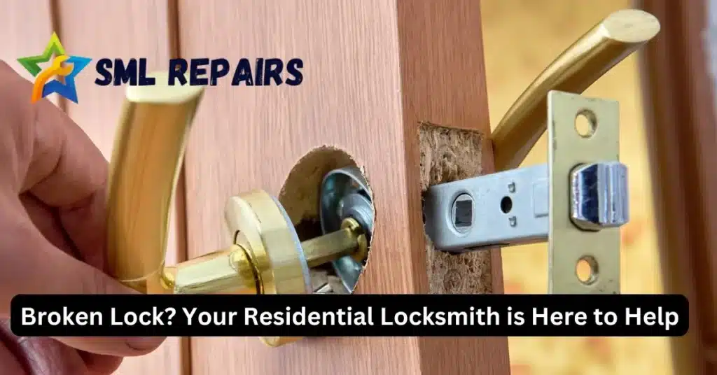 Broken Lock? Your Residential Locksmith is Here to Help