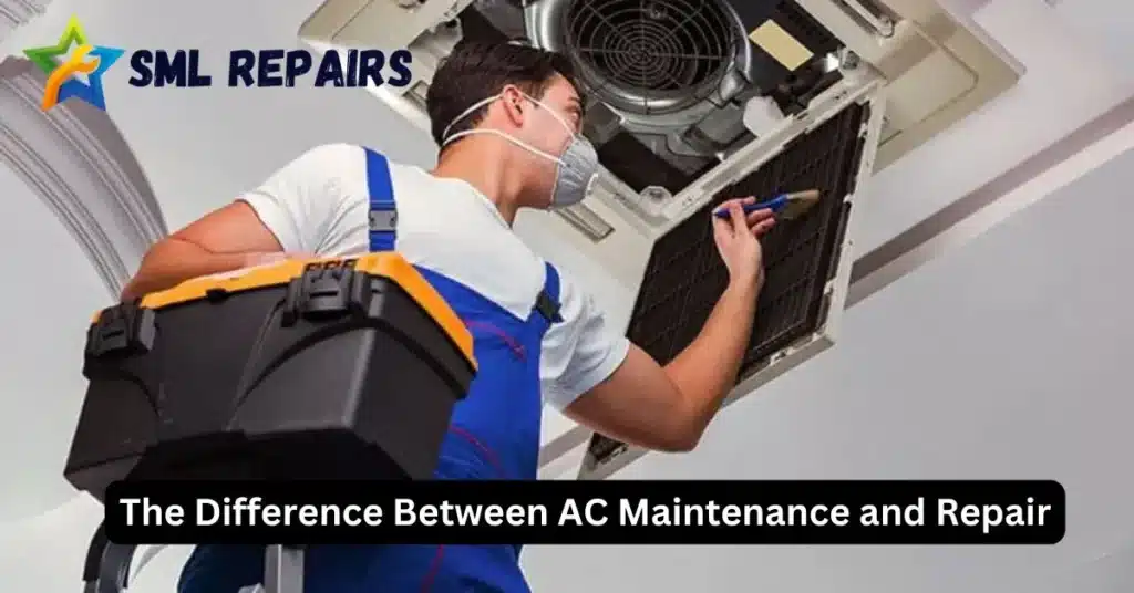 AC Repair vs Maintenance: What's the Difference?