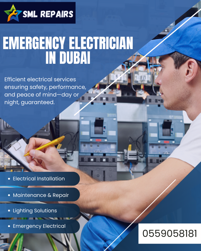 emergency electrician in Dubai