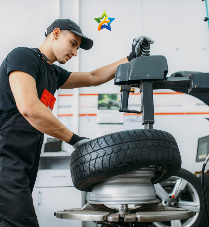 car tyre change